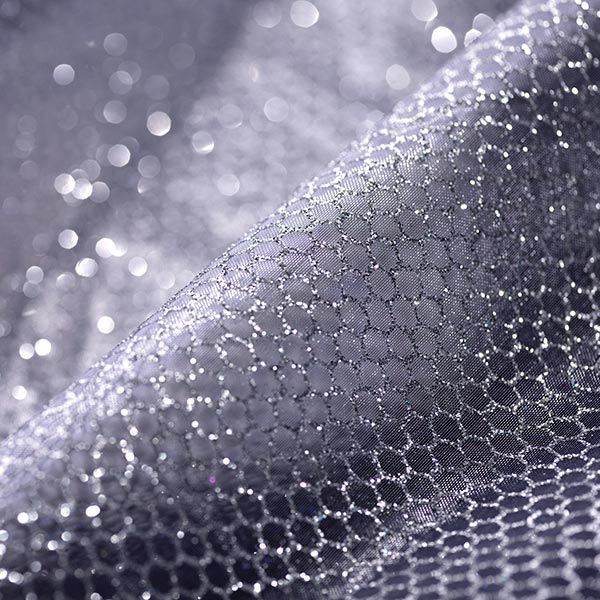 Ever Sewn Fabric, Glitter Fab Silver 27x11.8