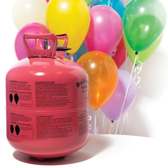 Slager kraam Trots Disposable Helium Tank and Balloons Kit | Parade Float Supplies Now
