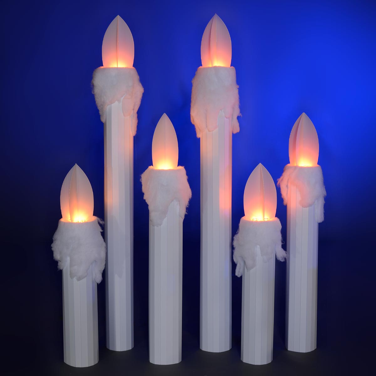 glow light candles